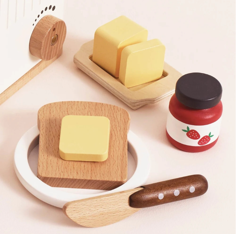 Le Toy Van - Wooden Toaster & Breakfast Set