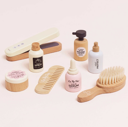 Le Toy Van - Wooden Hair Care & Straighteners Set