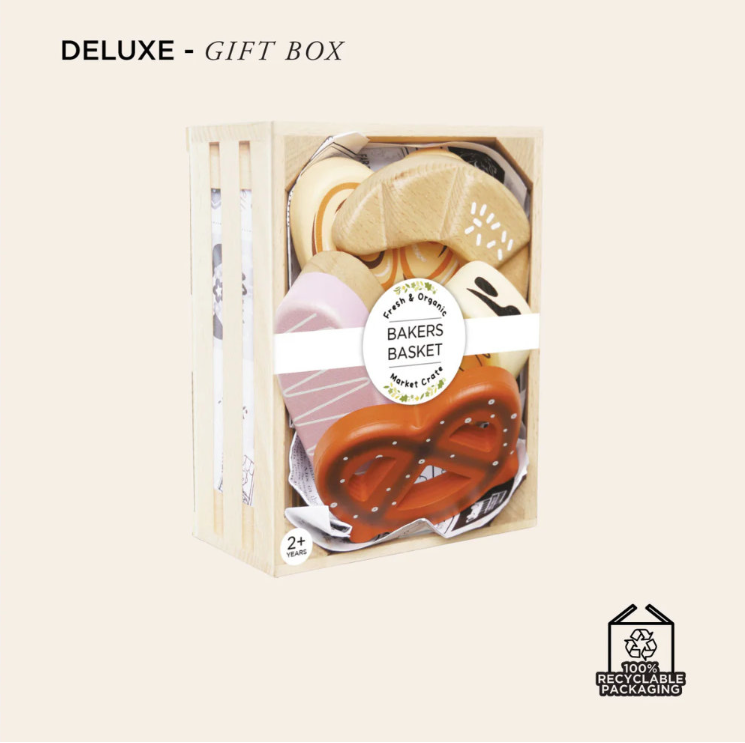 Le Toy Van - Wooden Bakery & Patisserie Food Crate