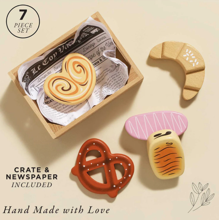 Le Toy Van - Wooden Bakery & Patisserie Food Crate