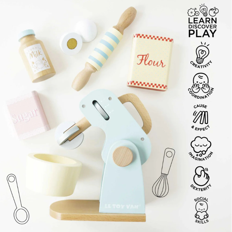 Le Toy Van - Wooden Bakers Mixer Set