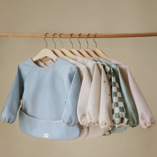Mushie Long Sleeve Bib