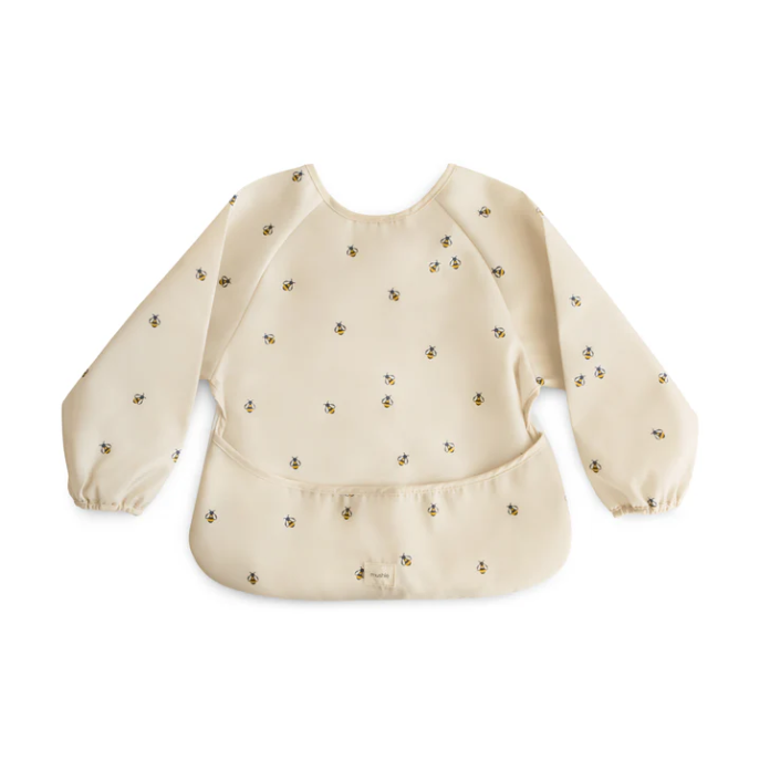 Mushie Long Sleeve Bib