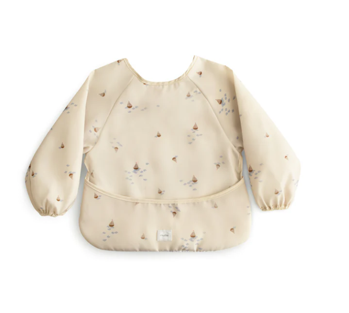 Mushie Long Sleeve Bib