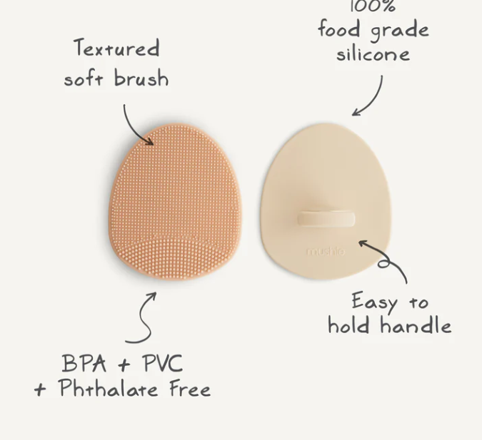 Mushie Cradle Cap Brushes