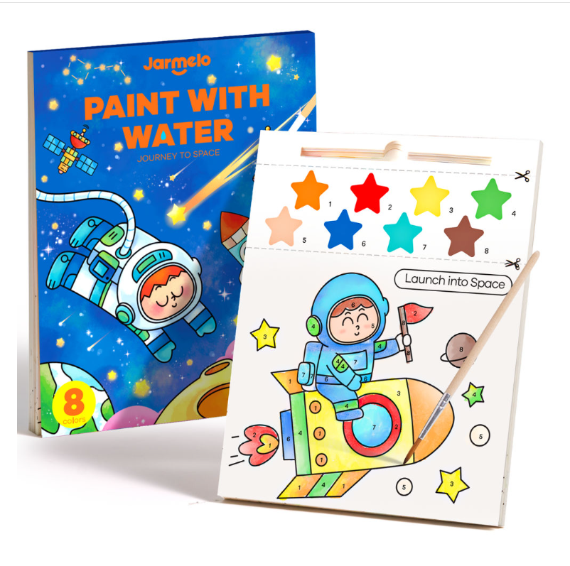 Jar Meló - Watercolour Painting Book - Space