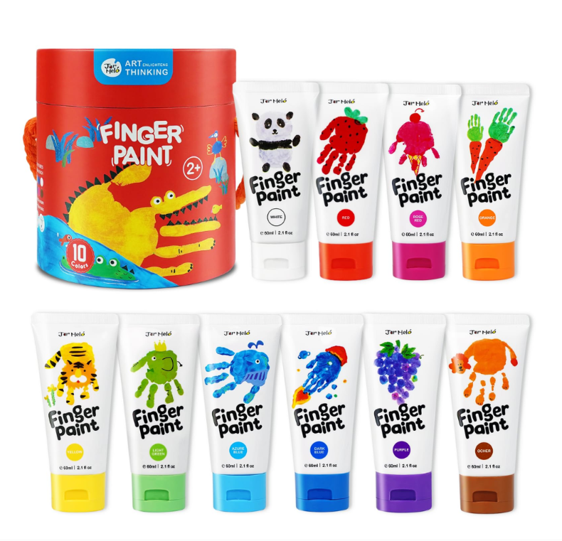 Jar Meló Non-Toxic Finger Paint (6)