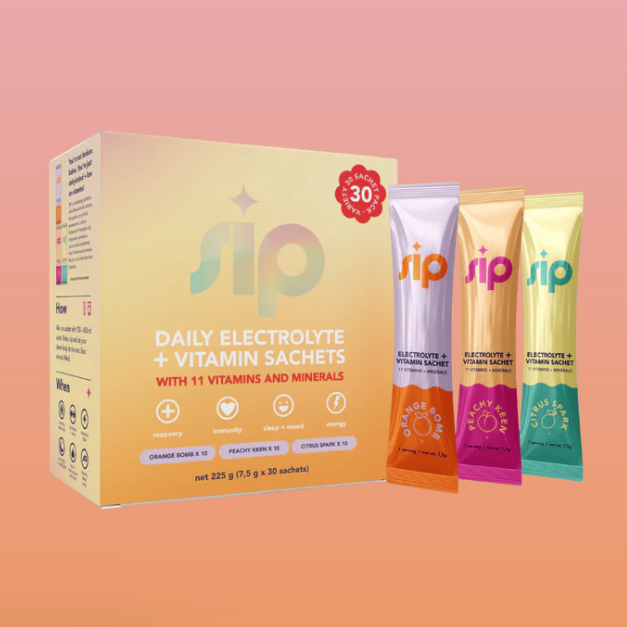 SIP Daily Electrolyte & Vitamin Sachets: Variety 1