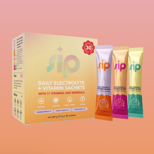 SIP Daily Electrolyte & Vitamin Sachets: Variety 1
