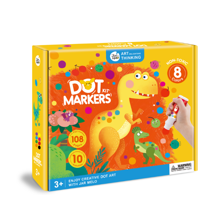Jar Meló Dot Painting Art Markers
