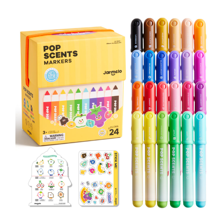 Jar Meló Scented Markers - Non-Toxic
