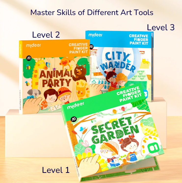 Mideer - Creative Finger Paint Kit
