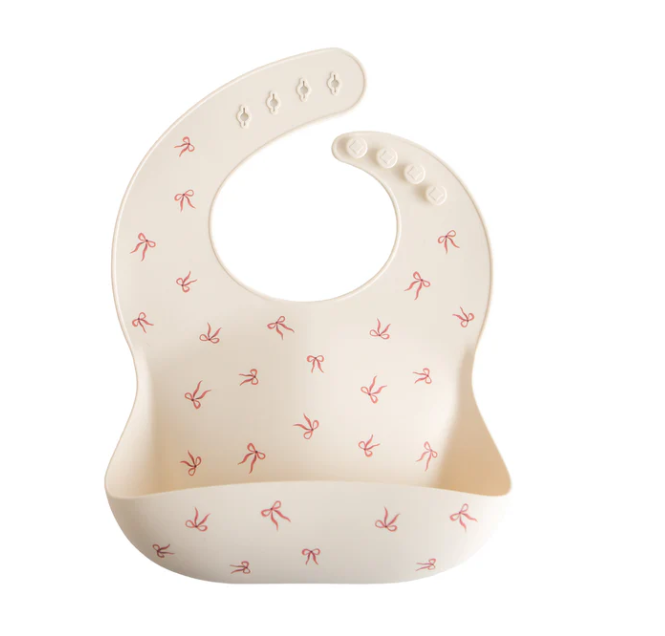 Mushie Silicone "No Mess" Bib