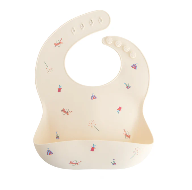 Mushie Silicone "No Mess" Bib