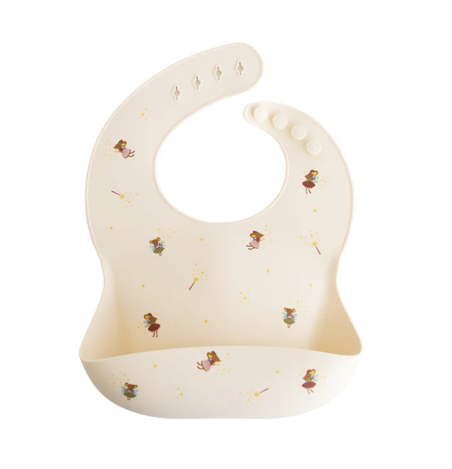 Mushie Silicone "No Mess" Bib