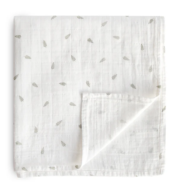 Mushie Organic Cotton Muslin Blanket