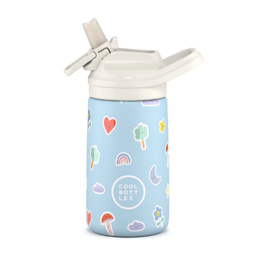 Cool Bottles - The Kiddie Bottle - Rainbow Clouds