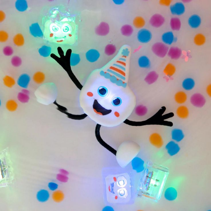 Glo Pals - Water Activated Light-Up Sensory Toys - Party Pal