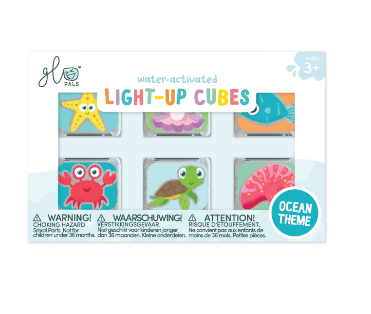 Glo Pals - Water Activated Light-Up Sensory Toys - Ocean (6) PRE-ORDER