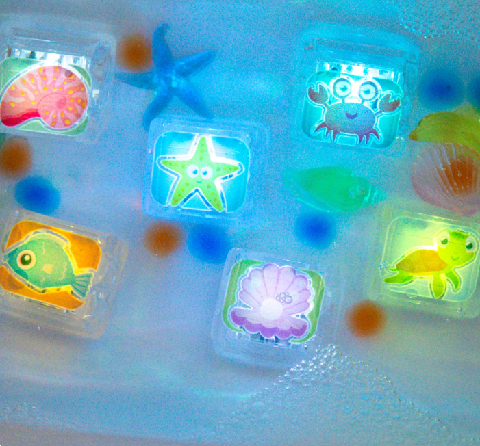 Glo Pals - Water Activated Light-Up Sensory Toys - Ocean (6) PRE-ORDER
