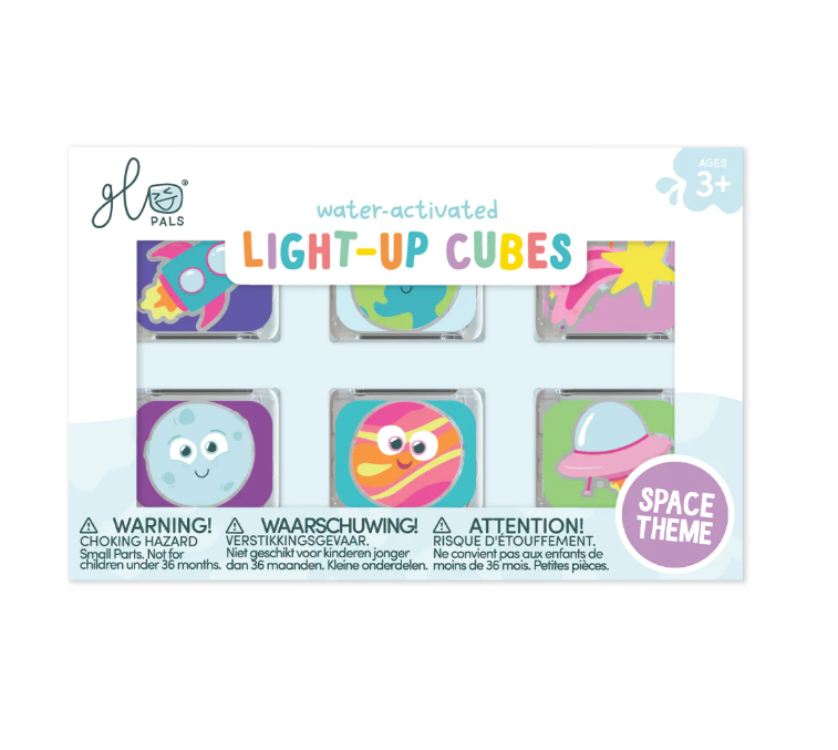 Glo Pals - Water Activated Light-Up Sensory Toys - Space (6) PRE-ORDER