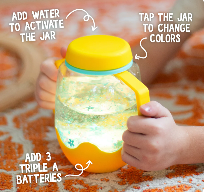 Glo Pals - Sensory Play Jar: Assorted Colours - PRE-ORDER