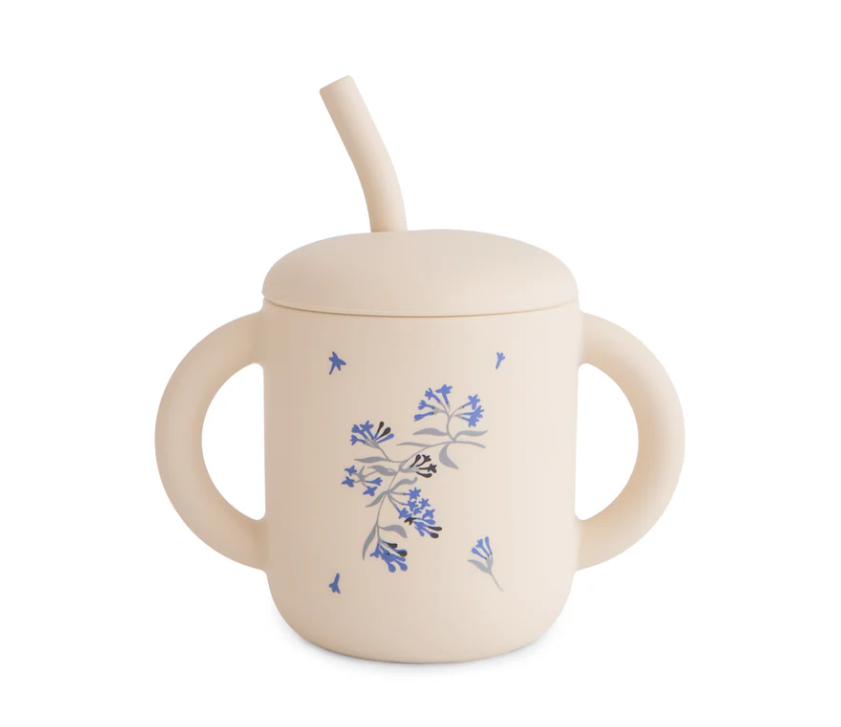 Mushie Silicone Training Cup & Straw: Limited Edition