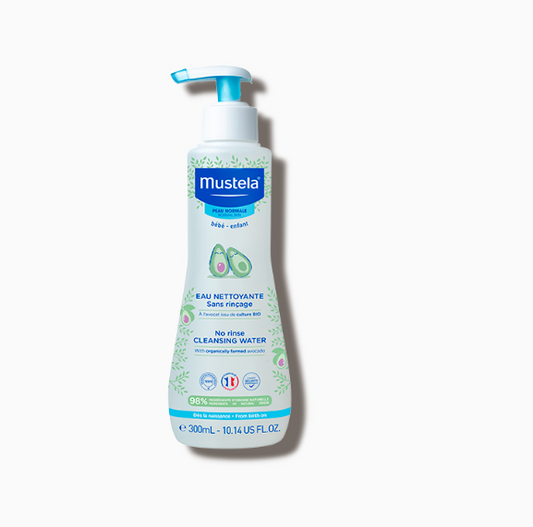 Mustela No-Rinse Baby Cleansing Water with Avocado