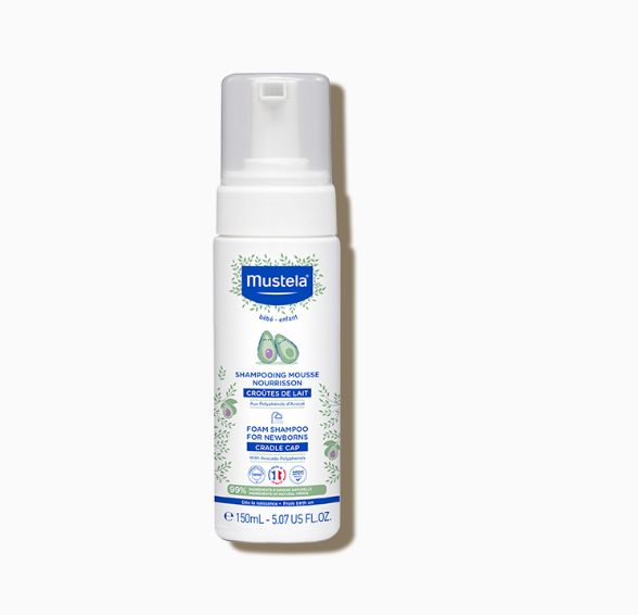 Mustela Foam Shampoo for Newborns