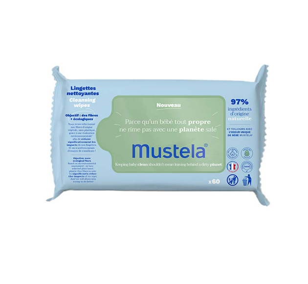 Mustela Cleansing Wipes with Avocado