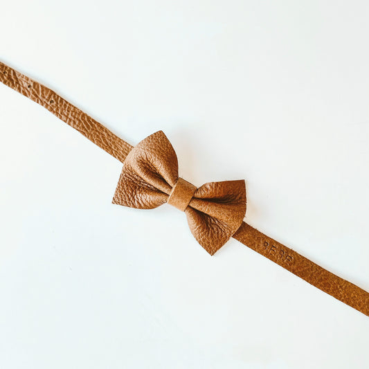 Leather Bow Ties